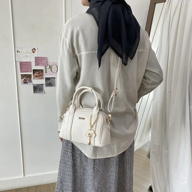 En-ji Musan Handbag - Ivory 2