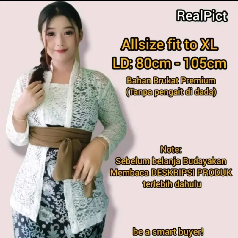 ATASAN KEBAYA BRUKAT/KEBAYA MODERN 2