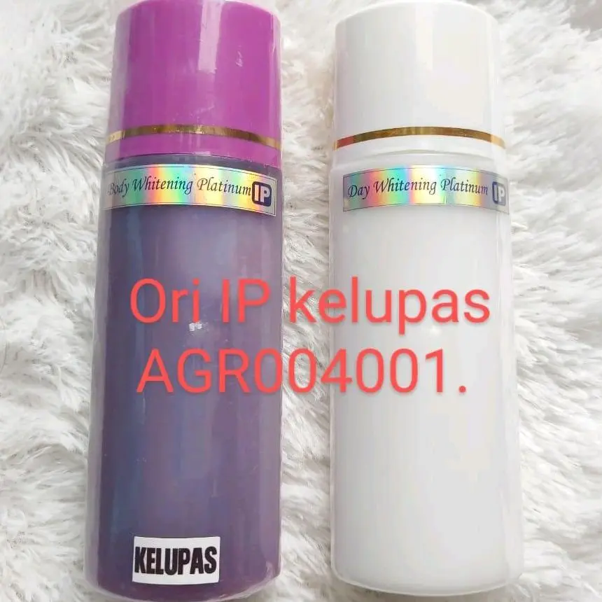 HB Platinum kelupas dengan Formula Dosting dan DoubleWhitening - Dapat 2 Botol