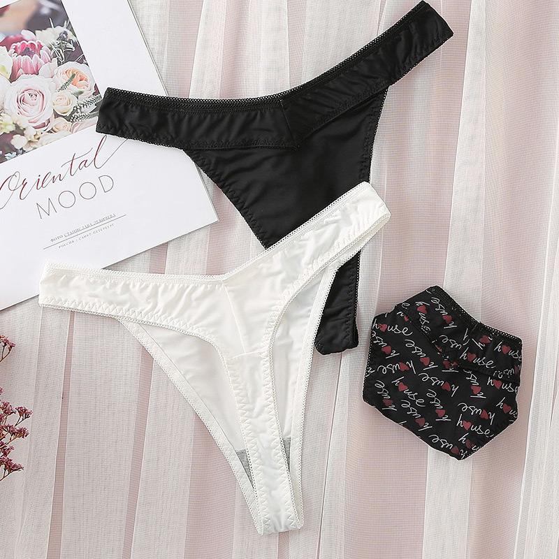 Product Introduction of Seamless Women Low Waist Female Briefs Fashion Ultra-thin Thongs Women Invisible Panties 5