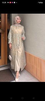 Product Review of CALULA OUTER DRESS / OUTER ORGANZA BORDIR / OUTER SILANG PREMIUM from a**0 0