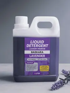 Detergent Cair Laundry Lavender 1 Liter Sabun Cuci Laundry Premium