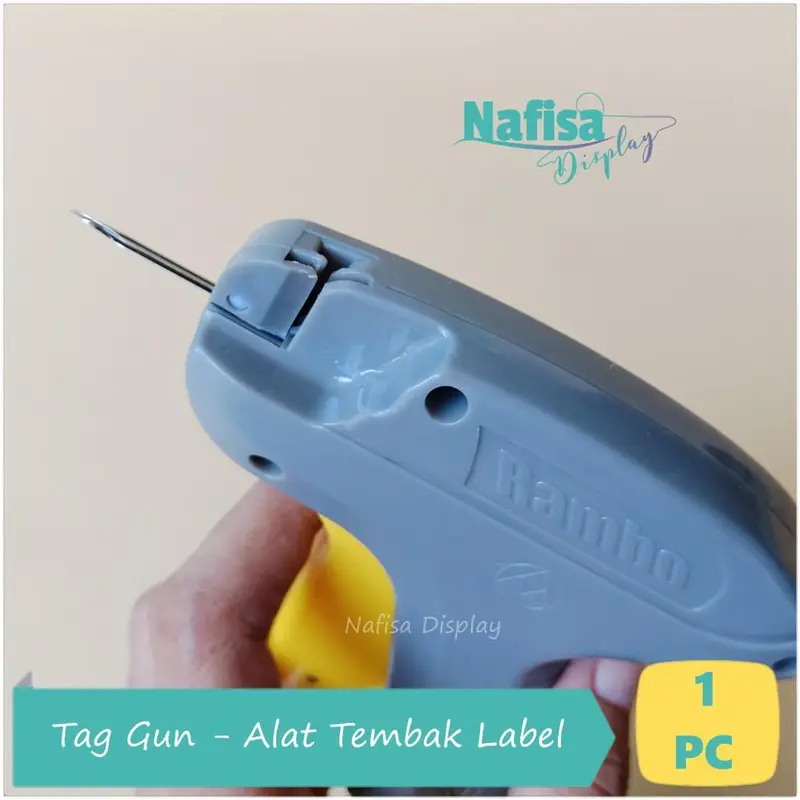 Tag Gun Alat Pasang Hang Tag Gratis Refill Nafisa Display STAG 1