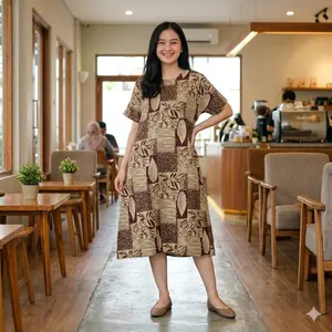 Daster Nabila LD 120 Bahan Rayon Super Busui Friendly Adem Nyaman - Jameela Butik