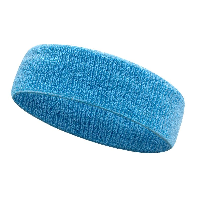 AOLIKES 1PCS Cotton Sweat Headband Men Sweatband Women Yoga Hair Bands For Sports Fitness Gym Basketball 6