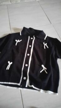 Product Review of Keiko Cardigan Knit- Couple Ibu Anak Perempuan 1-10 Tahun Outer Kardigan Wanita Korean Stayle from -**🦖 0