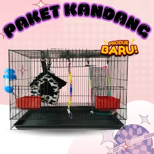 Paket Lengkap Kandang Sugar Glider, Kandang Sugar Glider Full Set