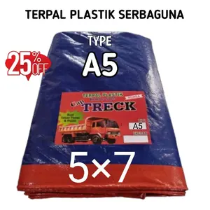 Terpal Plastik A5 Premium Ukuran 5x7 Gelaran Tutub Barang Jemuran
