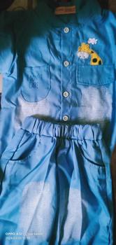 Product Review of SETELAN KEMEJA ANAK 1-4TAHUN/KEMEJA Denim JERAPAH Laki-Laki SALE 3.3 from R**3 0