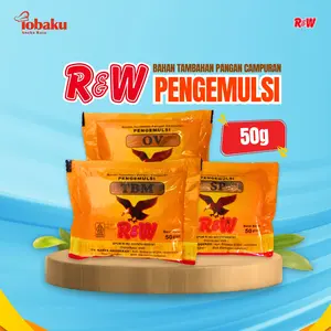 R&W Rajawali Pengemulsi SP, OV, TBM - Pengembang Pelembut Kue, Cake Emulsifier 50g