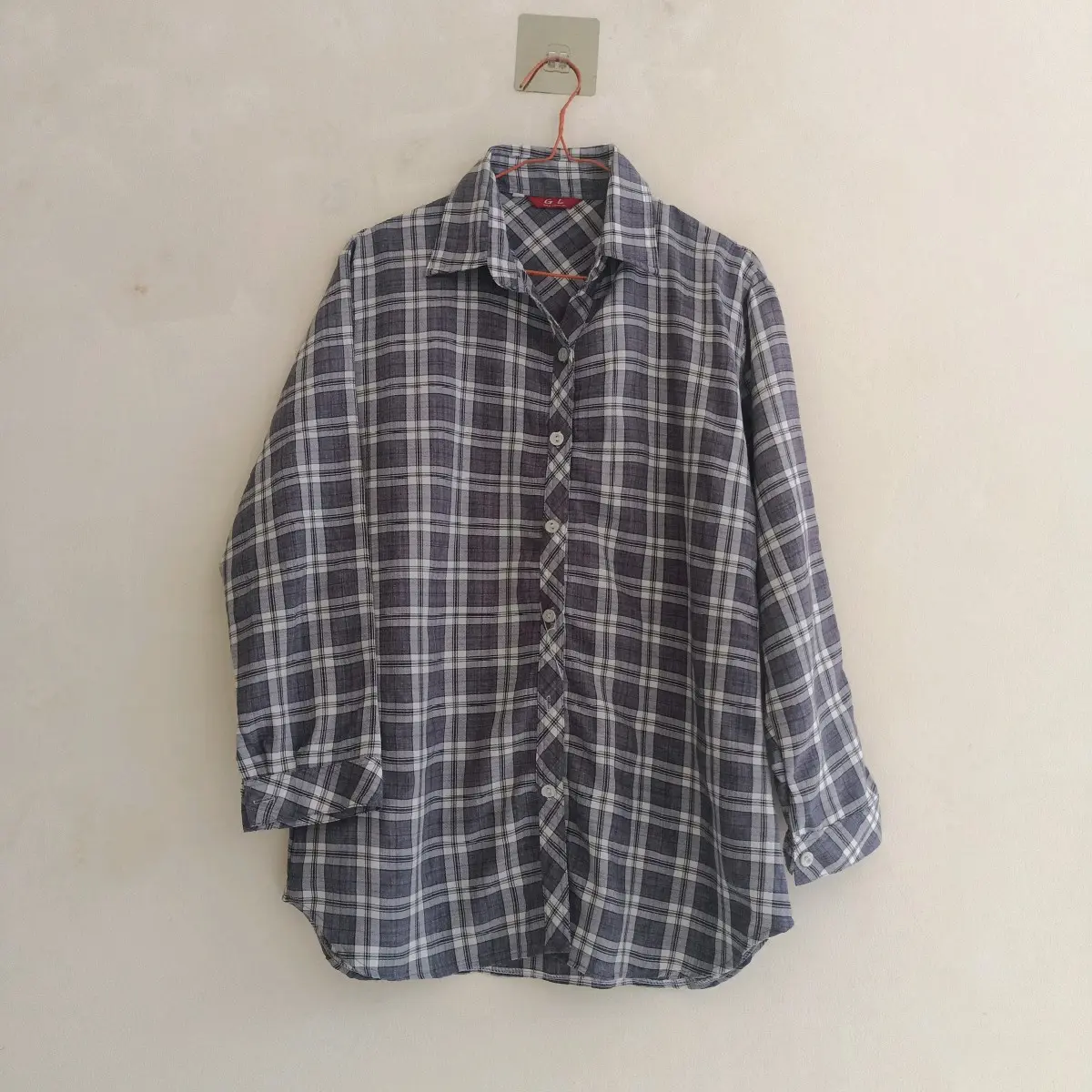 Baju Wanita Blues dan Atasan Murce Katun Casual - Shakila, Oversize, Hitam, Panjang, Crop, Top, Cewek