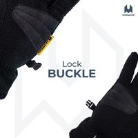 Gambar Glove Outdoor Hiking Hangat Polar 01 Hikemore - Black Grey, M dari Hikemore Kab. Tangerang 4 Tokopedia