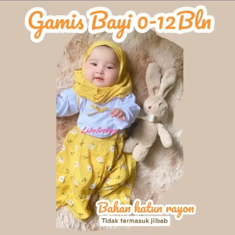 Gamis Bayi Korean Style “Sunja” 0-12Bln by Little Koda 4