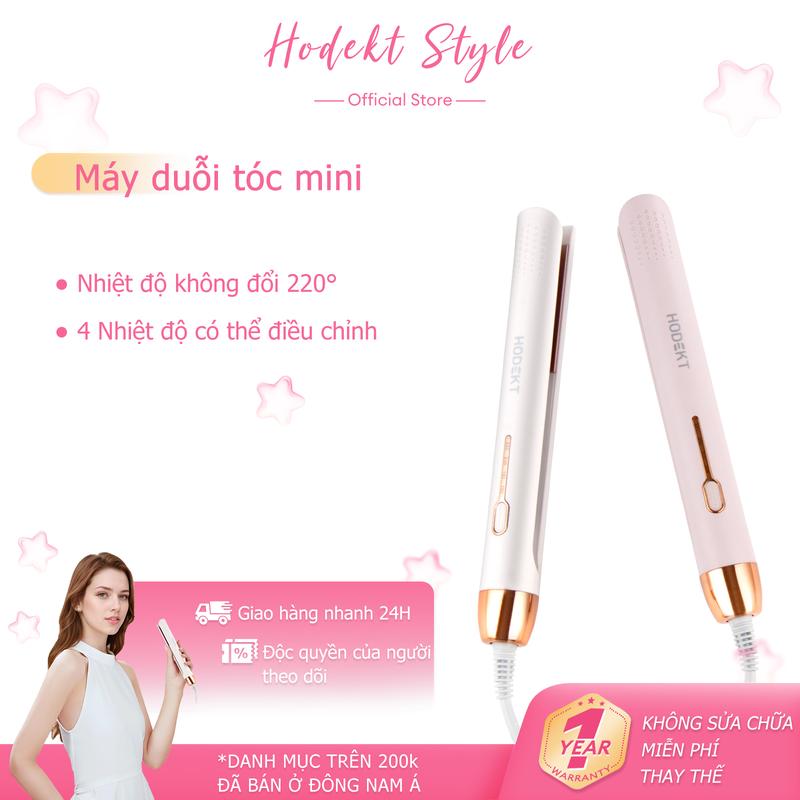 Máy uốn và duỗi tóc mini HODEKT – dụng cụ duỗi tóc chuyên nghiệp