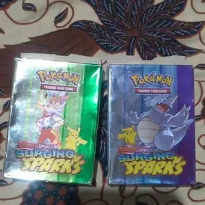 1 Pak Isi 25 Kartu Pokemon Kemasan Dus