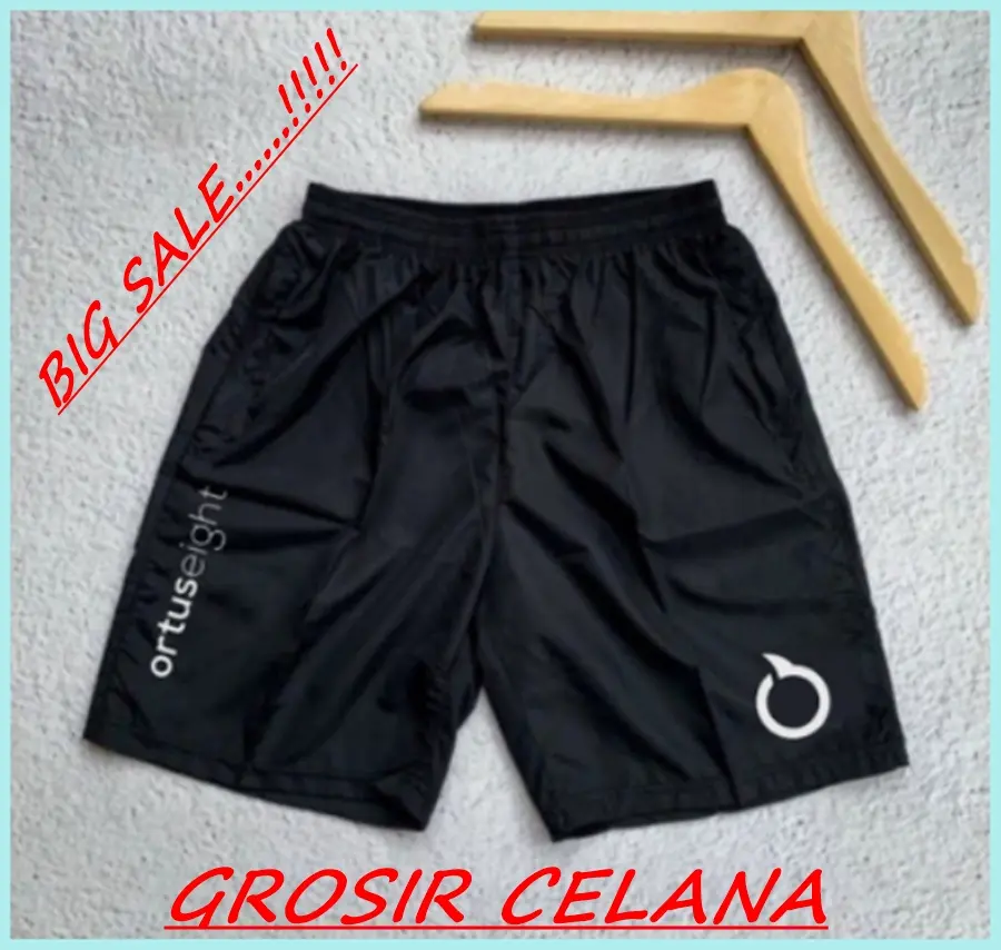 Celana Olahraga Unisex Voli Lari Termurah Polos Populer Hitam Pendek Basket Futsal Jogging Terbaru