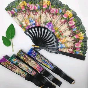 KIPAS GAGANG HITAM PUTIH / KIPAS JEPANG GLITER / KIPAS LIPAT GAGANG / KIPAS SOUVENIER / KIPAS NARI Plastik