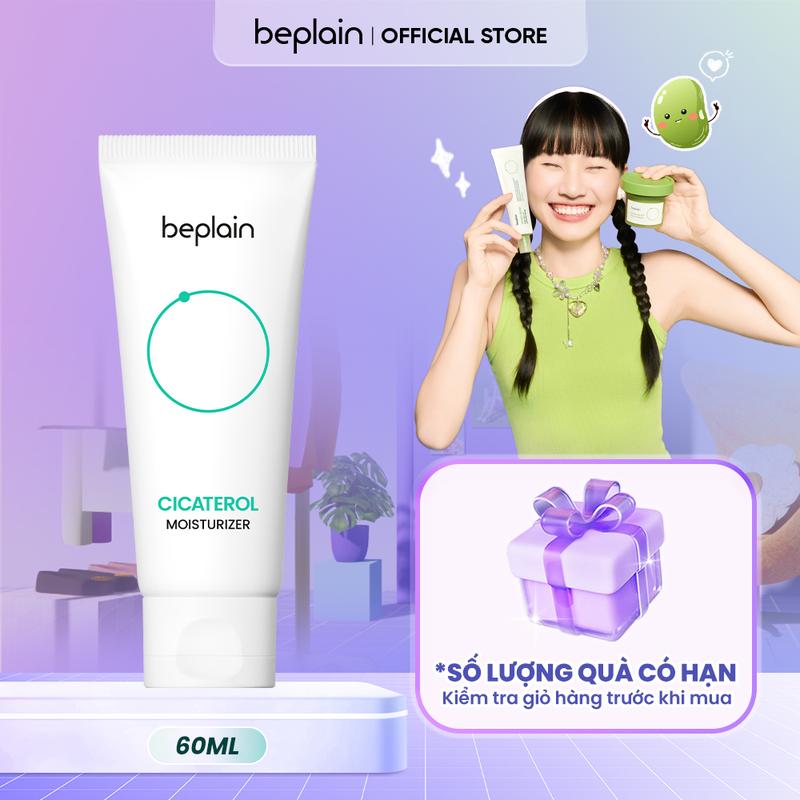   Livebrand  BEPLAIN Kem Dưỡng Ẩm Làm Dịu Da Cicaterol Moisturizer 60ml 