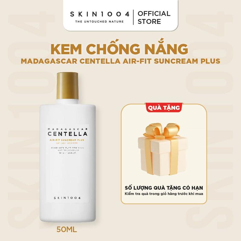   LS  SKIN1004 Kem chống nắng vật lí Madagascar Centella Air-Fit SunCream Plus SPF50+PA++++ 50ml 