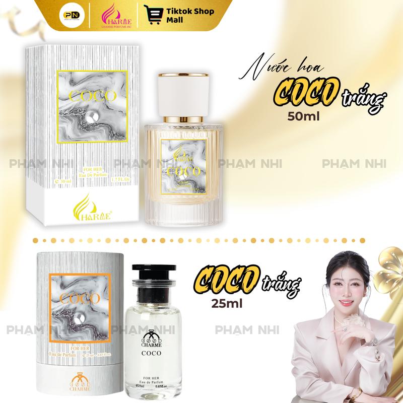  Nước Hoa COCO TRẮNG 25ml - 50ml dành cho nữ Perfume Cosmetic - H R V E 
