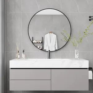 Cermin Rias Bulat Kamar Mandi Elegan & Modern Cocok untuk Riasan Sehari-hari Ukuran Pas Tambah Sentuhan Elegan pada Ruangan Anda