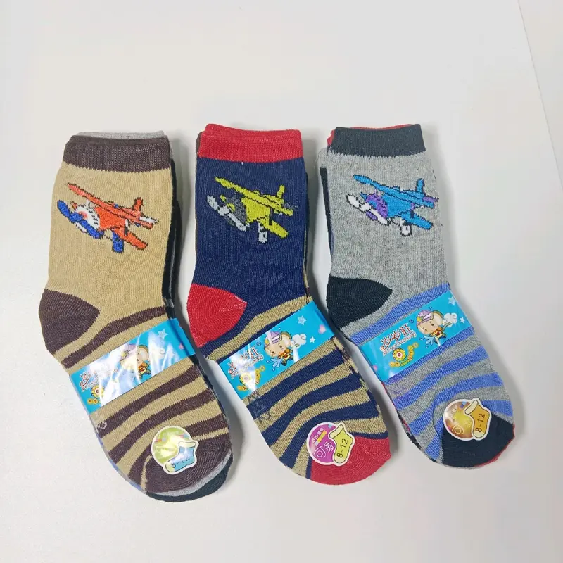 Paket isi 4 PCS Kaos Kaki Anak 4-7 Tahun Cewek Cowok / Kaus Kaki Motif TK 1