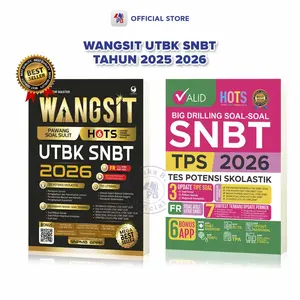 Buku UTBK SNBT 2026 / WANGSIT (Pawang Soal Sulit) HOTS UTBK SNBT Dan VALID Hots Kisi-Kisi Soal SNBT TPS 2026 / GRASINDO - Pustaka Baru