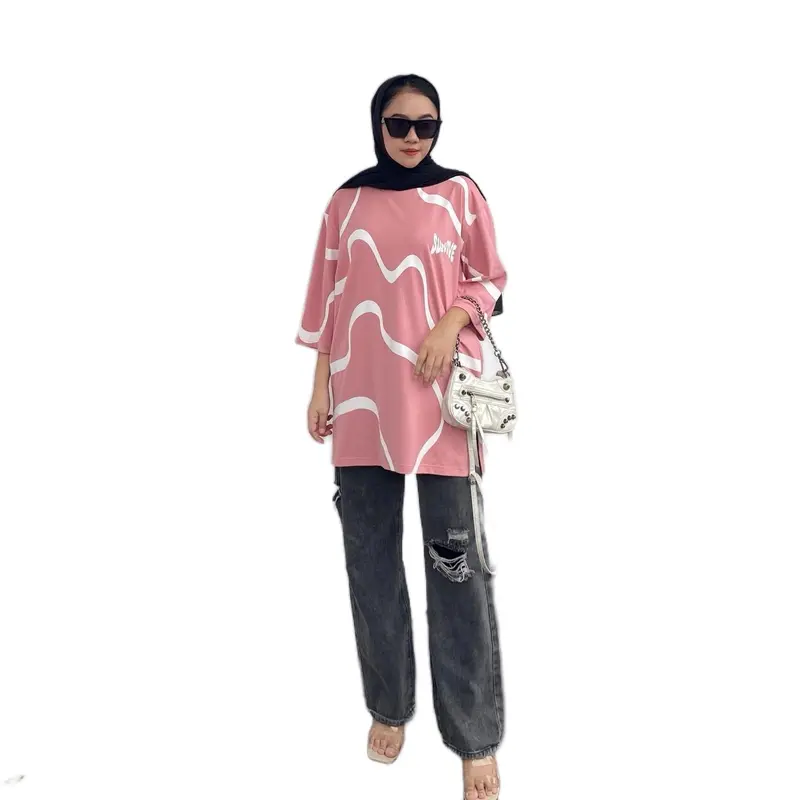 Survive Kaos Oversize Atasan Wanita Daily Casual dan Kekinian 4