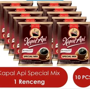 Kapal Api Special Mix Kopi Gula 23g - Kopi Instan Enak dan Nikmat untuk Semua
