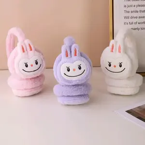 EARMUFF LIPAT MOTIF BENTUK LABUBU PREMIUM SERIES PENUTUP TELINGA