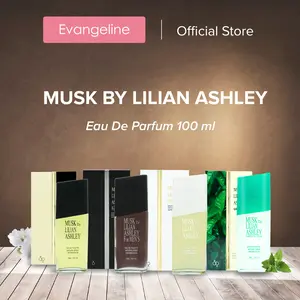 Musk By Lilian Ashley Classic Eau De Toilette 100ml Series Perfume Black, White, Green Tea
