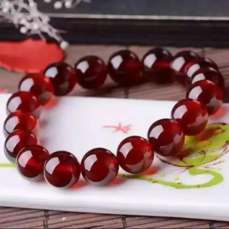 GELANG GIOK BATU MERAH MEMBAWA KEBERUNTUNGAN ELEGAN DAN MURAH