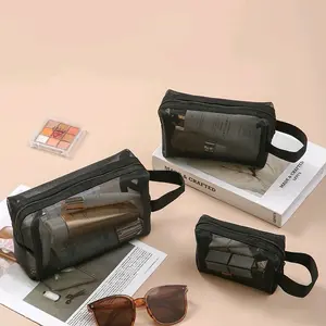 new tas kosmetik pouch makeup gaya baru tas perlengkapan aksesoris makeup serbaguna Wanita