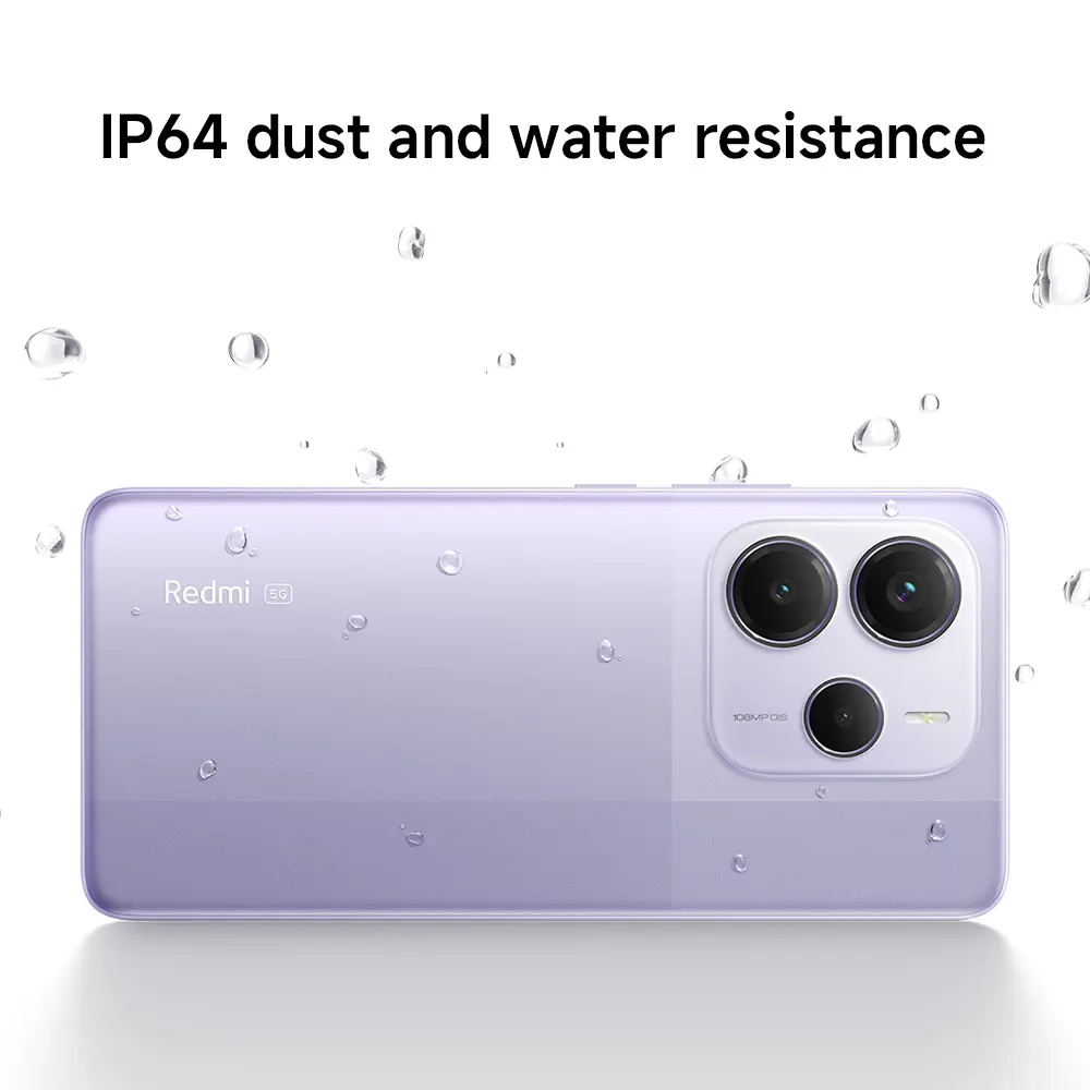 Xiaomi Redmi Note 14 5G | 108MP AI camera system with OIS | MediaTek Dimensity 7025-Ultra | Corning Gorilla Glass 5 | IP64 dust and water-resistant [Official Store]
