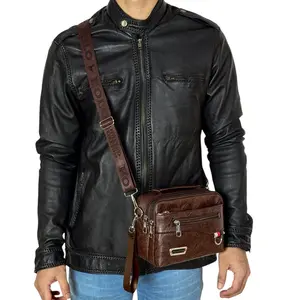 POLO AMSTAR - Handbag Pria Wanita Bahan kulit PU Multifungsi Bisa Selempang Clucth Bag Tas Tangan