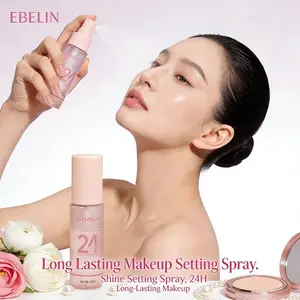 EBELIN - Long Lasting Makeup Setting Spray 50ml | Spray Wajah, Makeup Fixer, Ringan & Menyegarkan, Tahan Lama Seharian, Cocok untuk Semua Jenis Kulit