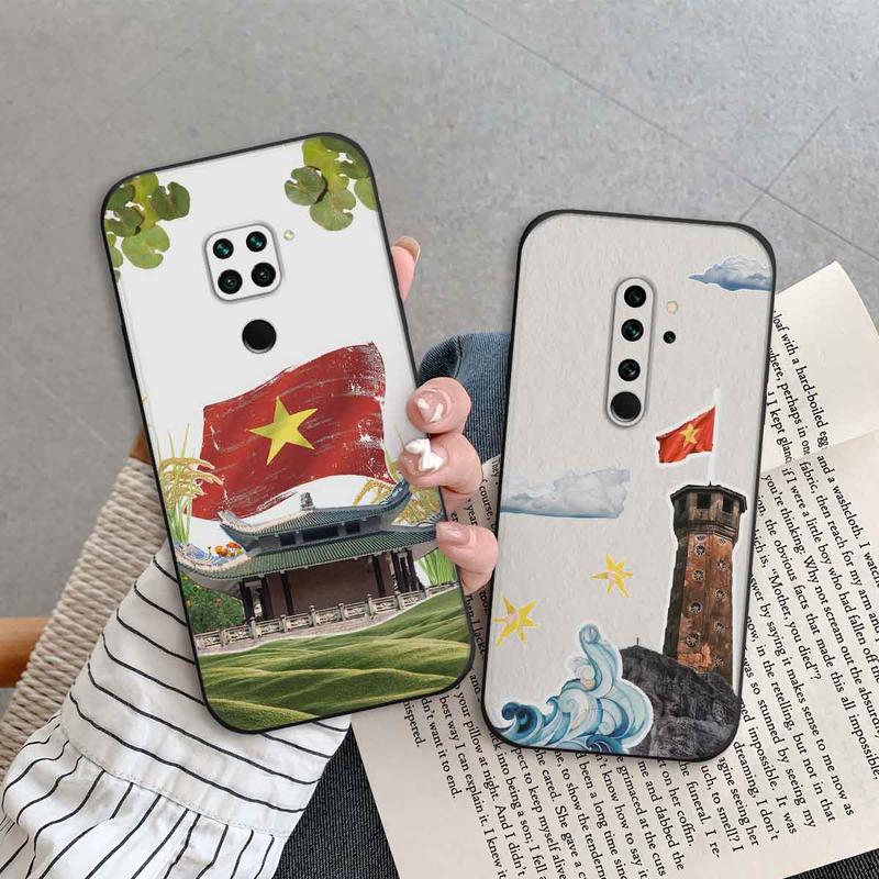 Ốp lưng dành cho Xiaomi Redmi Note 9 Pro / 9S / 9 / 8 Pro / 8T / 8 in hình tổ quốc, tự hào là người Việt Nam kỉ niệm 30/4 2/9 2