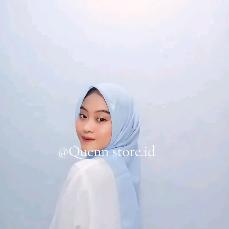 Bella square premium polos Jilbab Segi Empat 0
