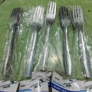 garpu makan stainless 5 lusin isi 60 pcs Kitchenware Steel