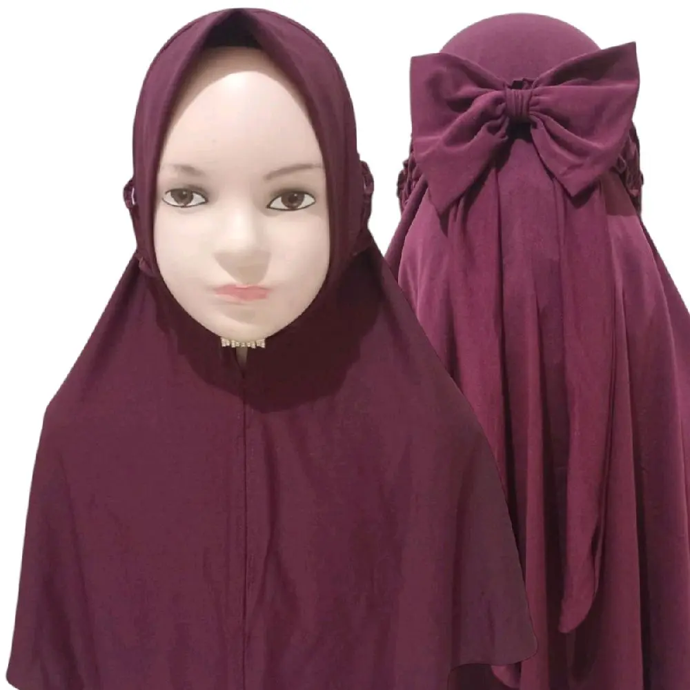 by alvin ricis soft ped - Jilbab anak Perempuan HQ Collection bergo soft ped ria ricis usia 5 - 7 / 8 tahun, Nyaman, Kerudung, Anak, Muslim, Instan - Bahan Jersey super, Ukuran All Size - Syari