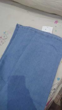 Product Review of BOSENOM- Celana kulot jeans wanita HighWaist wide leg kantong depan jins Panjang Cewek from H**A 0