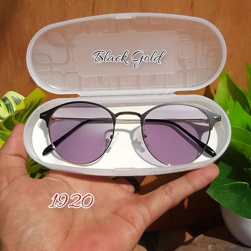 Kacamata Lensa Photocromic Pria Terlaris Frame 1920 Vintage Eyewear Glasses 4