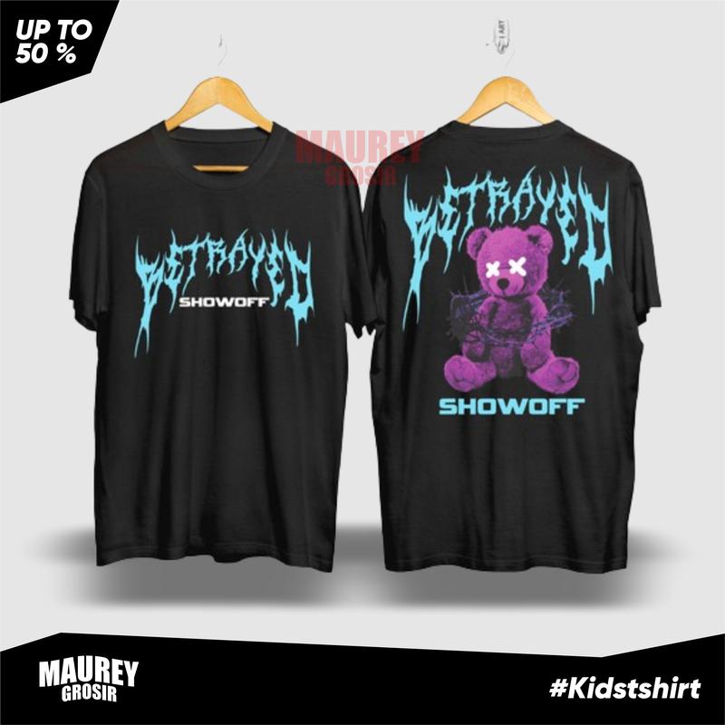 Fashion Anak-Anak Kaos Teddy Bear Usia 5-14th Terlaris Terkeren 6