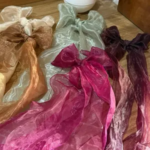 Selendang kristal kaca premium