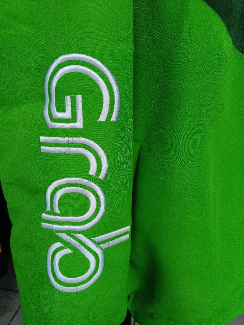 Product Introduction of Jaket Driver Ojol Terbaru Model Bomber Waterproof untuk Pria taslan bordir Distro, Tebal, Parka, Casual, Cowok, Wanita, Unisex 1