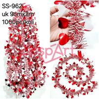 Gambar SLINGER TINSEL LOVE MERAH PUTIH DEKORASI KEMERDEKAAN 17 AGUSTUS dari Jaspart Kota Administrasi Jakarta Barat 1 Tokopedia