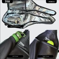 Gambar Mtenis3-To Tas Raket Tenis UpTo 3 Raket Tas Tennis Tas Tenis The X Woof - Hitam dari The X Woof Kota Administrasi Jakarta Barat 3 Tokopedia