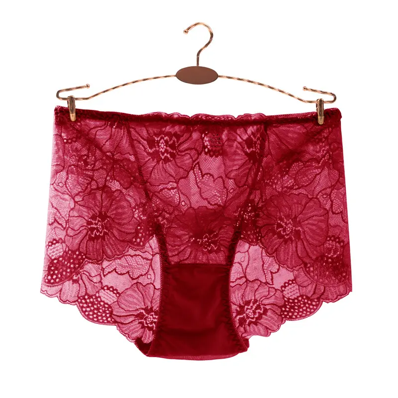 6 PC ! CD 01 Celana Dalam Wanita Warna Random Bahan Katun Size Cotton HIGH Waist Women Tebal Wanita Renda 1