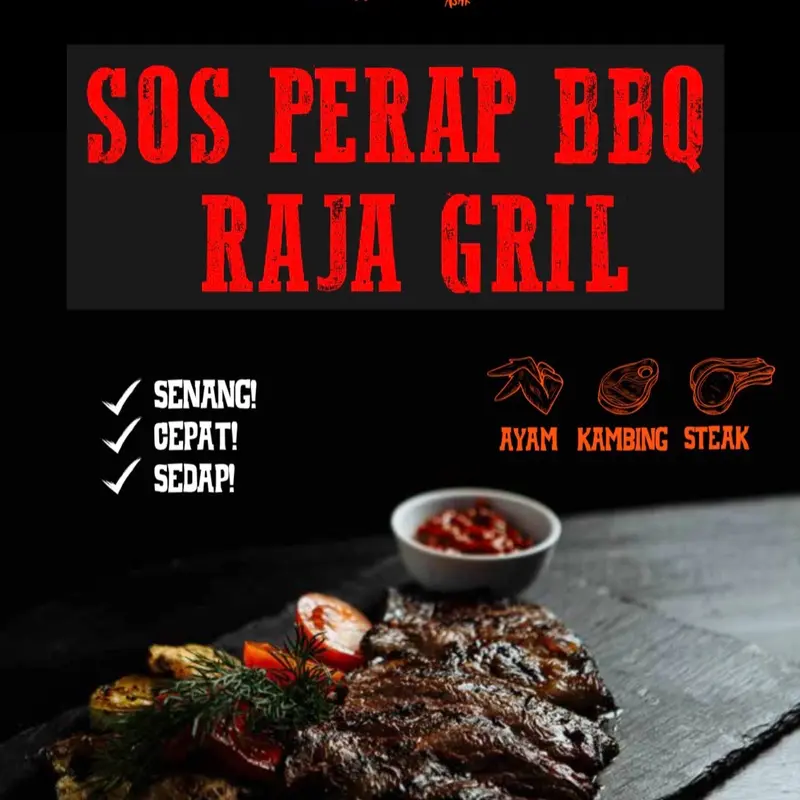 Sos Perap Kambing Raja Grill Makanan - TikTok Shop Malaysia
