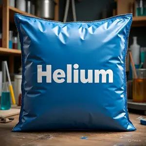 Bantal spon empuk Helium biru news edition